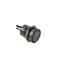 USYUMO PZ-S16_B-R1CA1KMB Ring illumination Sealed to IP 68 and IP69K  16mm NO prolongated pulse Piezo Switch